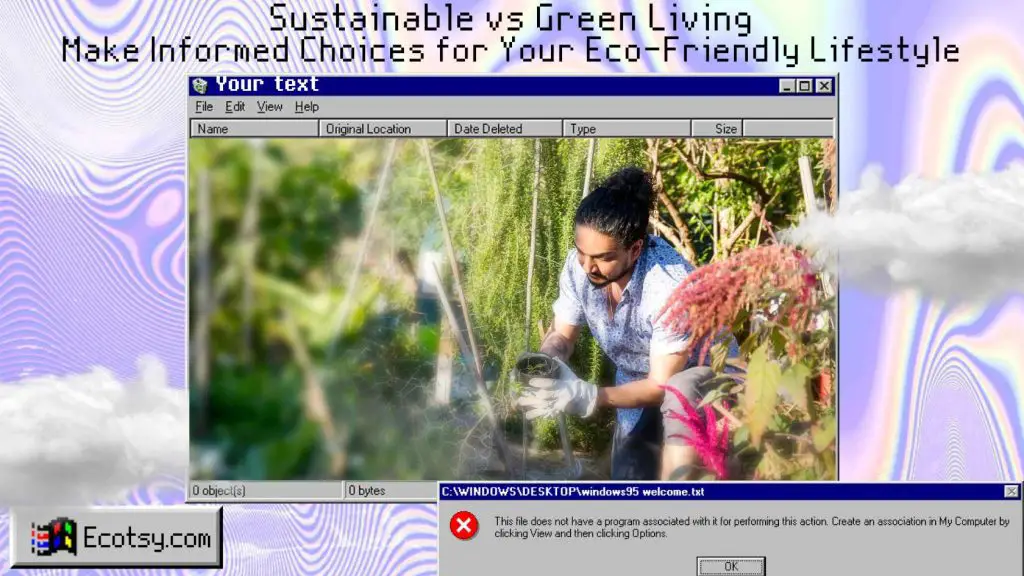 Sustainable vs Green Living: Make Informed Choices for Your Eco-Friendly Lifestyle Featured Image